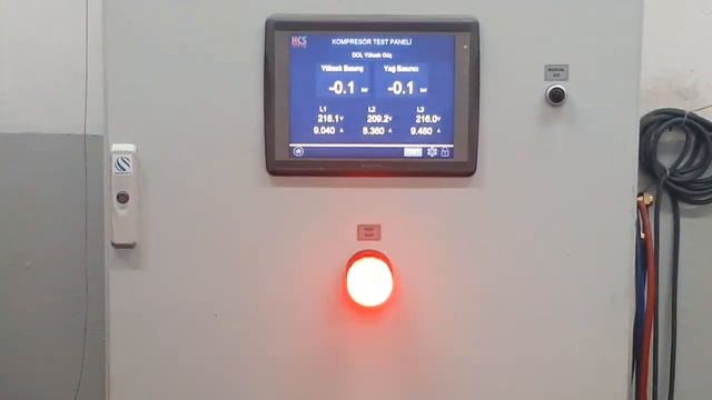 4TCS-8.2Y-40P Bitzer Pistonlu Kompresör Çalıştırma Testi & 4TCS-8.2Y-40P Bitzer  Compressor Run Tes