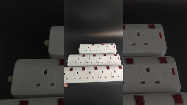 Hot Sale UK Extension Socket With Individual Switches