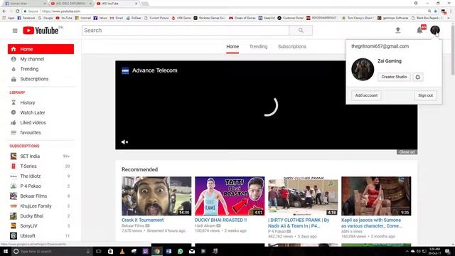 Checking Youtube Streaming смотреть онлайн