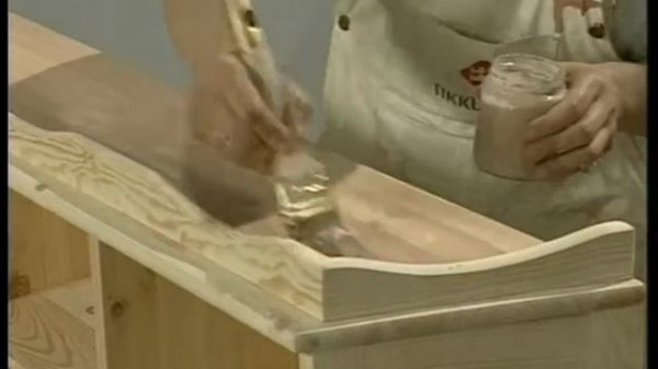 Лессировка деревянных поверхностей   окраска древесины материалами Тиккурила