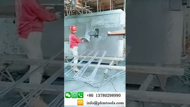 Phmtools cnc rebar bending machine can process various shapes of steel bars смотреть онлайн