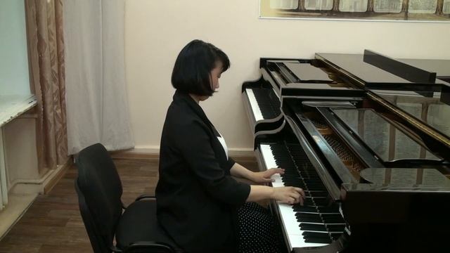 Russian Music Piano Competition. Tsai Tatiana