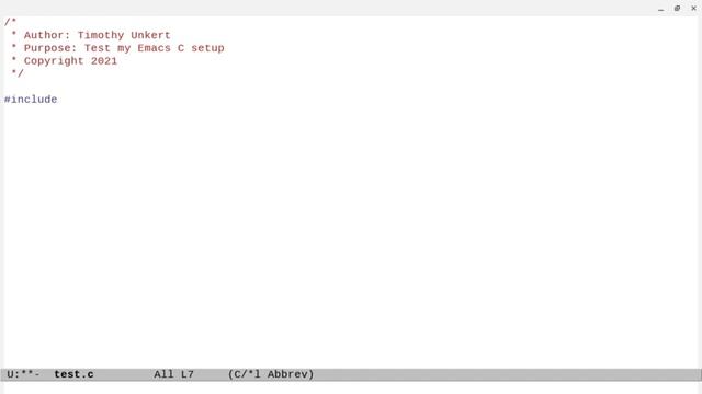 Basic Emacs Setup for C Programming смотреть онлайн