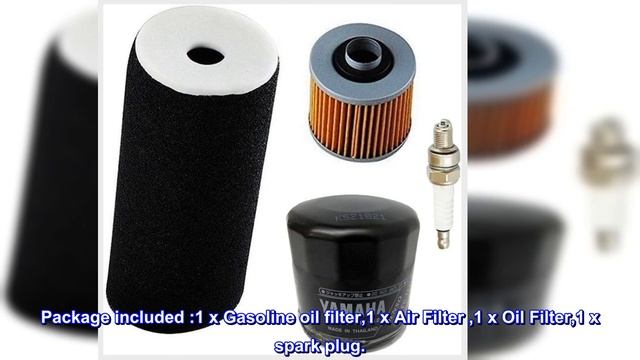 Great Product -  YFM660 Air Filter + Oil Filter + Spark Plug Suit For 2002-2008 Yamaha Grizzly YFM6