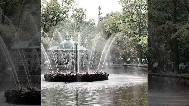 Нарезка с экскурсии по фонтанам Петргофа . Май 2019 смотреть онлайн