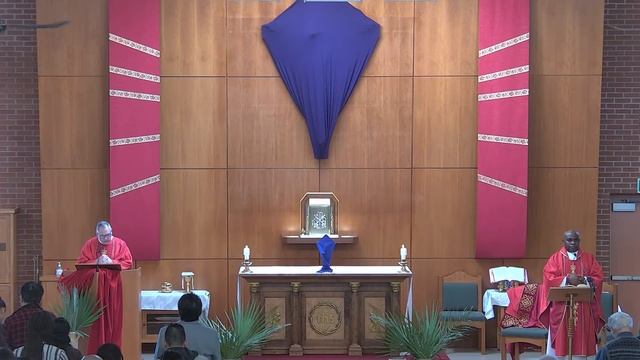 Palm Sunday - March 23, 2024 - Sunday 11:00am Mass смотреть онлайн