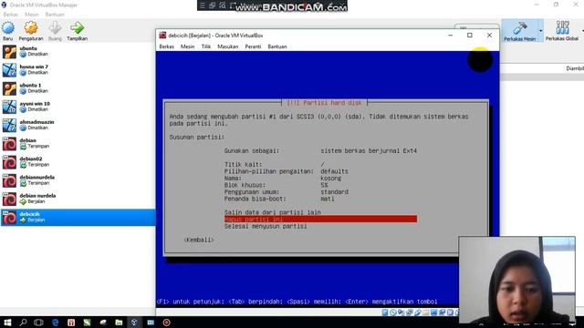 Install Debian dan konfigurasi TCP/IP di VirtualBox смотреть онлайн
