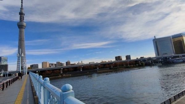 Япония Токио Ноябрь 2022 Идем к tokyo Sky Tree часть 1