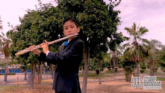 Flauta Traversa: Carlos Pincay | Obra: Melody, Autor: F. Schubert | Colegio de Arte Manzano смотреть онлайн