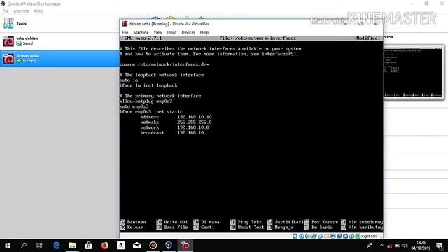 Tutorial konfigurasi Ip Address di debian 6 смотреть онлайн