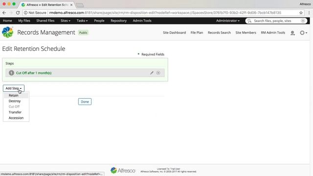 Alfresco Governance Services смотреть онлайн