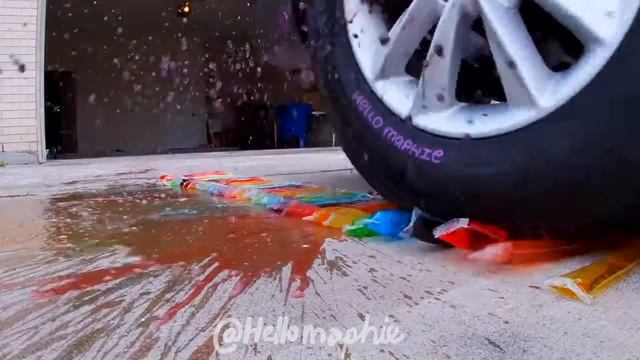 Измельчение вещей на машине! - Цветочная пена, хлюпик, приливные стручки и многое другое! смотреть онлайн