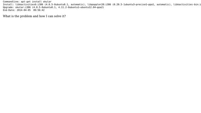 Unix & Linux: Problem installing Okular from ppa under Ubuntu (2 Solutions!!) смотреть онлайн