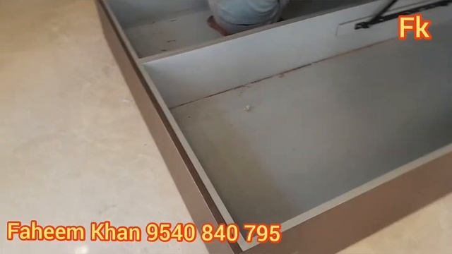 Fitting Bed Box Hydraulic  2022 Neu With Reomte Booden Faim Khan Interior Designer