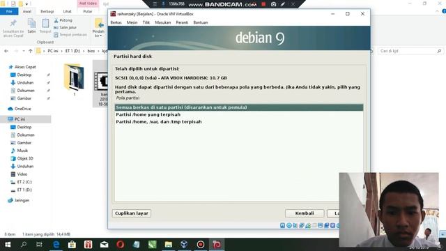 Tutorial penginstalan debian 9 смотреть онлайн