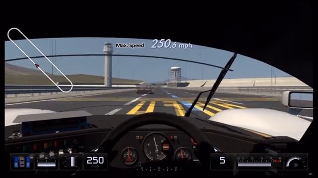 GRAN TURISMO 5 Jaguar XJR-9 LM RACE CAR '88 TOP SPEED TEST смотреть онлайн