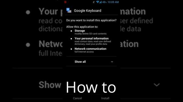 How to get android 4.4 keyboard on 4.0 and up смотреть онлайн