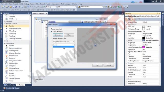 18- ToolStripControl Objesi смотреть онлайн