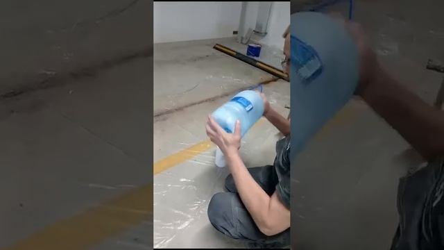 Симпур Акрил В. Процесс смешивания в комплекте с Симпур флекс.