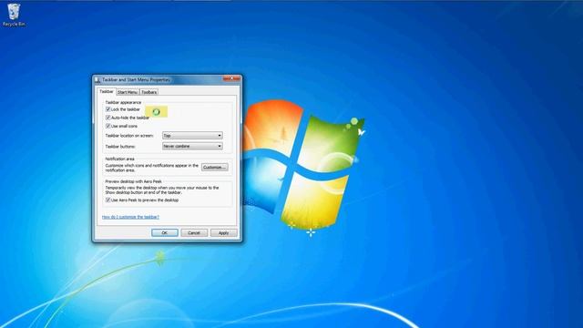 How to reset the Windows Taskbar to its Default Settings смотреть онлайн