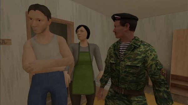 Андрей пошёл в армию (упал отдался)