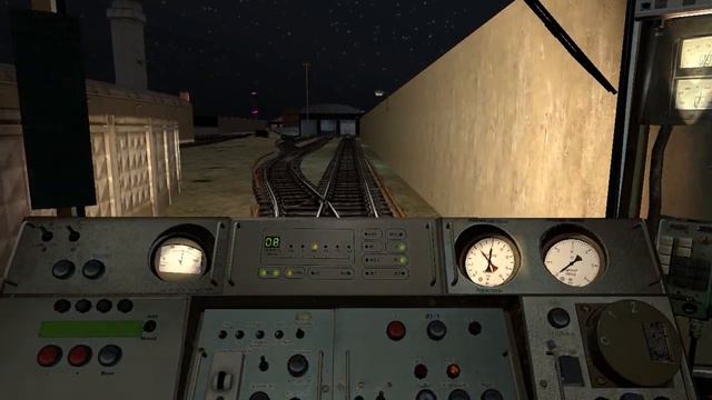 Gmod Metrostroi - Заезд в депо 'Аэропорт' смотреть онлайн