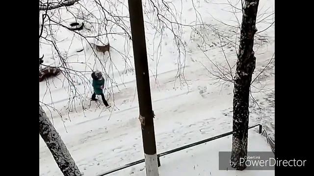 Снег, Ашан и мы.