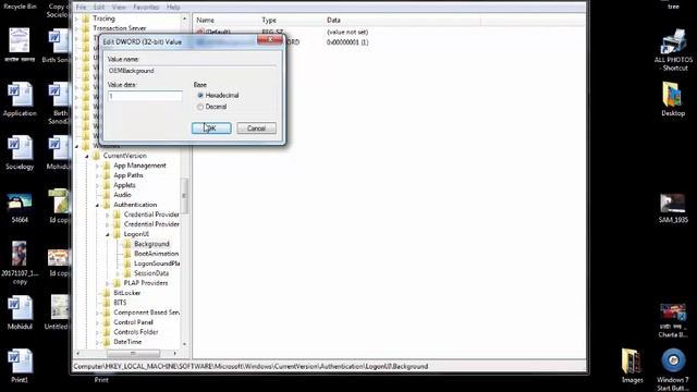 How to Change Windows 7 Lock Background смотреть онлайн
