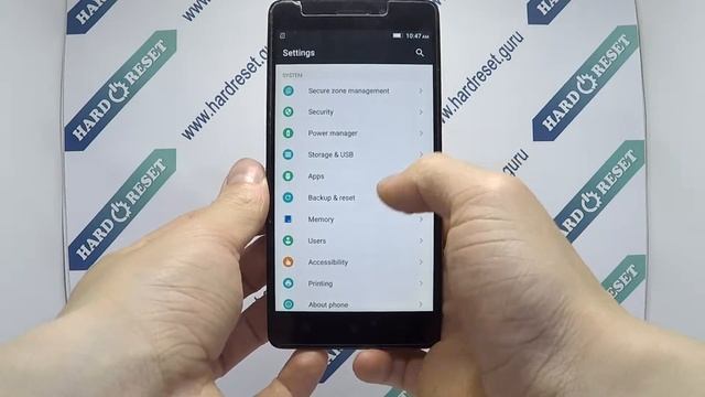 How to Factory Reset through menu on Lenovo K3 Note K50a40? смотреть онлайн