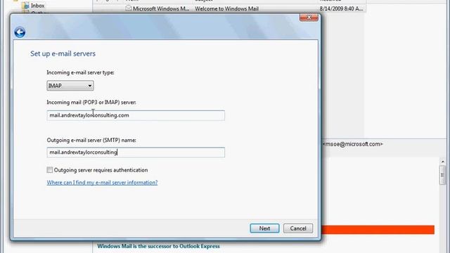 Setting up your Satori Tech Solutions email account in Windows Mail смотреть онлайн