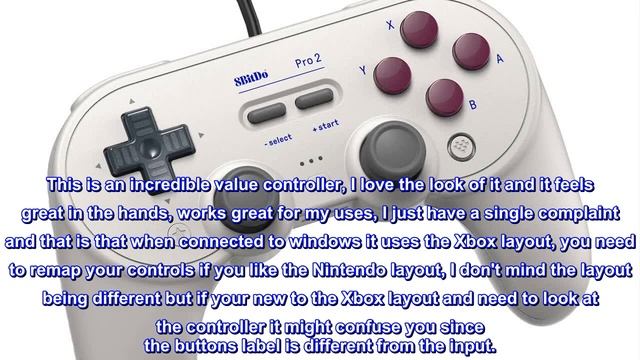 Great product - 8BitDo Pro 2 Wired Controller for Switch, Windows, Android and Raspberry Pi (G Gla смотреть онлайн