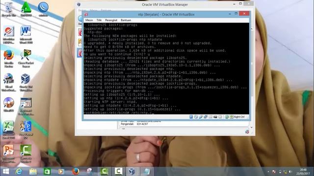 tutorial cara mengkonfigurasi NTP di OS debian linux смотреть онлайн