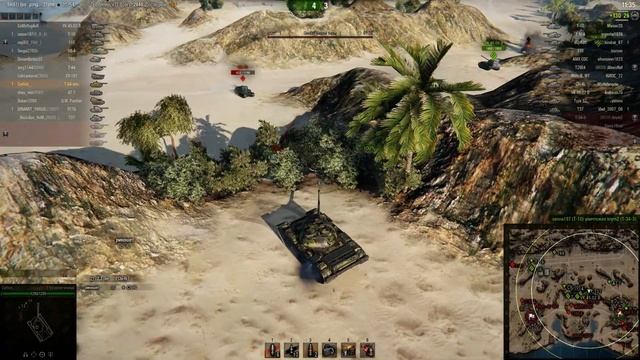 Т-54 облегчённый, Аэродром, Стандартный бой смотреть онлайн