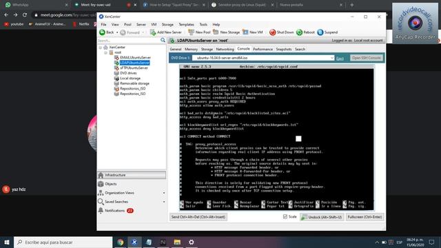 Servicio de Proxy en Ubuntu Server 16.04 смотреть онлайн