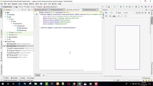 Swipe Activity in android (bangla) смотреть онлайн