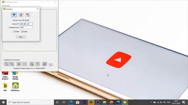 Computer Camera Attached With Mobile Camera 2020 смотреть онлайн