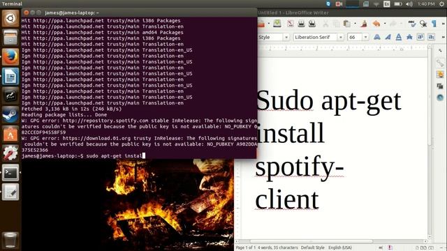 How to install Spotify in Ubuntu смотреть онлайн