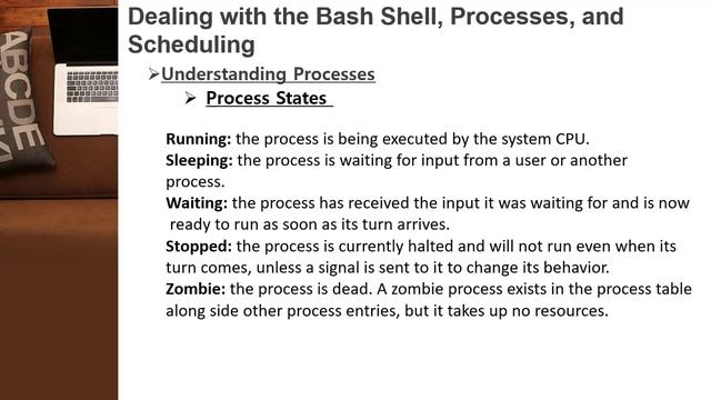 160- RHCSA Linux : Module 4 : Introducing the BASH Shell |Process State смотреть онлайн