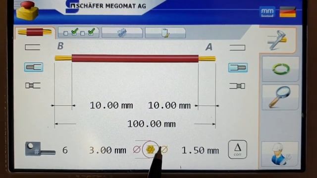 SCHÄFER SAM 1 Машина для резки и зачистки проводов смотреть онлайн
