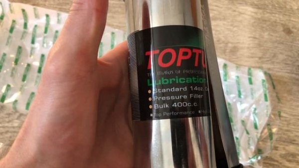 Шприц автомобильный 400мл, смазочный, шприц 530 мм, жесткая трубка 140 мм, TOPTUL, Артикул: JJAA144