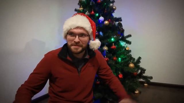 Новогоднее поздравление от театра "Романтики". Андрей Ровкин. смотреть онлайн