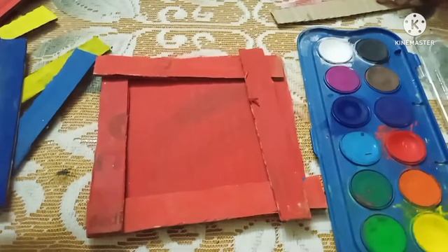 Aadhya Creation @ Bird's Feeder Made By Cardboard🐦🐦🐦🐦,chidiyao Ka Dana Patra Made By Cardboard