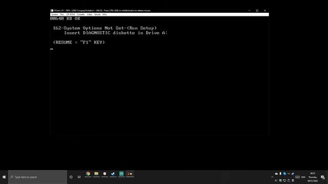 Playing around with PCem emulating old hardware running Windows 95 and 98 смотреть онлайн