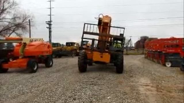 Sold! 2005 Mustang 844 8,000 lb Telescopic Reach Forklift Diesel bidadoo.com смотреть онлайн