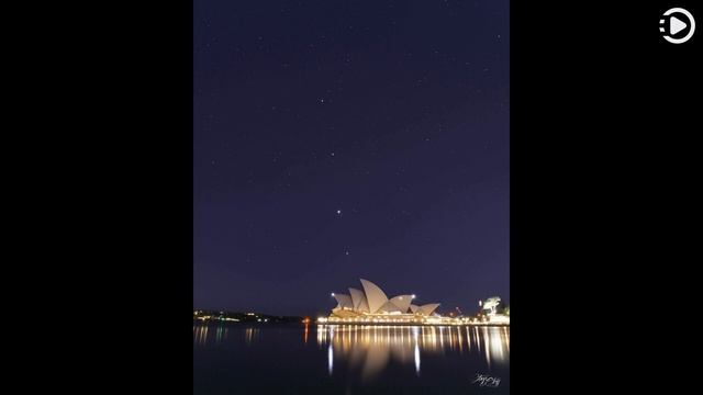 APOD: 2022-04-26 - Planet Parade over Sydney Opera House (Narrated by Amy)