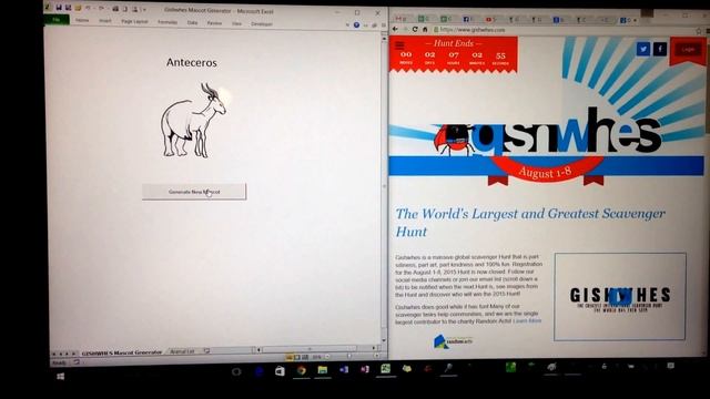 Gishwhes Mascot Generator #2 смотреть онлайн