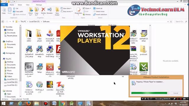 How to Download and Install VMware workstation Player in Windows.. смотреть онлайн