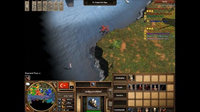 Age of Empires 3 Asian Dynasties -"Asian vs European"- 4v4 Multiplayer - Amazonia (Hard) (HD) смотреть онлайн