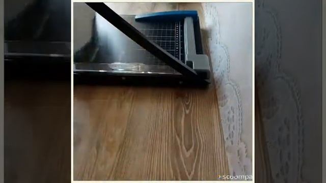 Резак для бумаги. Как легко и быстро нарезать бумагу для плетения на полоски. смотреть онлайн