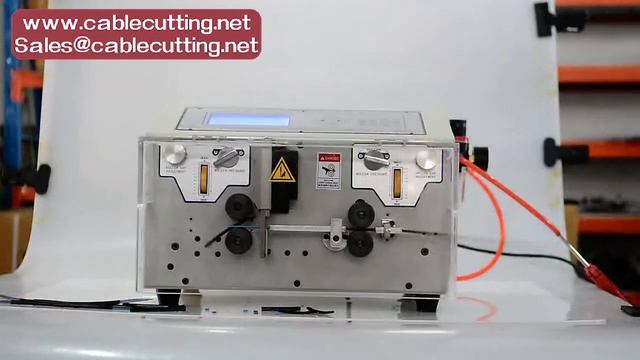 Peeling Crimping Machine For  0 1 4 5mm2 AWG10 AWG28 Cutter Stripper 4 Wheels Wire Stripping